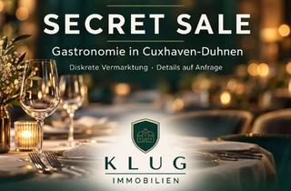 Gewerbeimmobilie kaufen in 27476 Cuxhaven, Secret Sale in Duhnen: Strandnahe Gastronomie mit Terrasse und komplettem Inventar