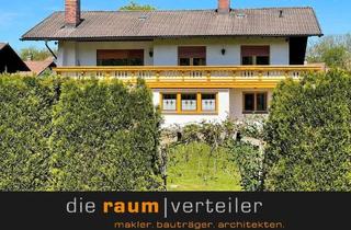 Haus kaufen in 83052 Bruckmühl, Landhaus im Mangfalltal mit 1.195 m² Traumgrundstück – Mangfall, Natur und zusätzliches Baurecht