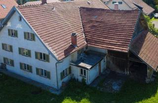 Bauernhaus kaufen in 86987 Schwabsoien, Kleiner Bauernhof zum Sanieren und Ausbauen - auch Neubebauung nach § 34 BauGB möglich