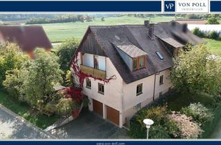 Doppelhaushälfte kaufen in 91629 Weihenzell, Großzügige Doppelhaushälfte mit zwei Wohneinheiten, schönem Garten und Doppelgarage