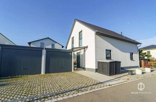 Einfamilienhaus kaufen in 86666 Burgheim, Modern ausgestattet, bereit zum Einziehen – neuwertiges Einfamilienhaus mit Doppelgarage & Garten