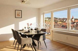 Wohnung kaufen in Bachstraße 51, 71287 Weissach, Sanierte 4-Zimmer Wohnung mit Balkon & traumhafter Aussicht