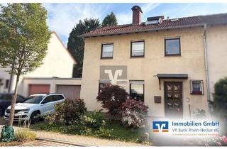 Haus kaufen in 69502 Hemsbach, Hemsbach: Wohnen mit Wohlfühlfaktor-DHH mit Garten und Garage!