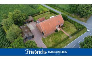 Garagen kaufen in 26655 Westerstede, Idyllischer Resthof mit großzügigem Grundstück, Gartenbereich, Stall und Garage in Westerstede