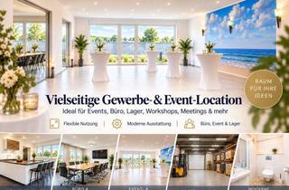 Geschäftslokal mieten in 21714 Hammah, Gewerbeimmobilie mit ca. 519 m² – Büro, Event, Wellness & Halle