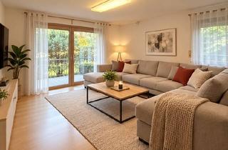 Wohnung kaufen in 73230 Kirchheim, Wohnen mit Garten! Attraktive Erdgeschosswohnung mit sonniger Terrasse