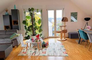 Wohnung mieten in 55543 Bad Kreuznach, Exklusive Dachgeschosswohnung 3-ZKB mit Dachterrasse & Aufzug – Energieeffizienz 55