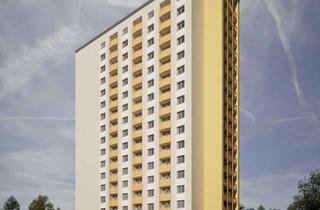 Sozialwohnungen mieten in Varkausring 1a, 01796 Pirna, Großzügige 3-Raum-Wohnung mit Loggia im vollständig sanierten Hochhaus - WBS-Schein erforderlich