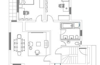 Wohnung mieten in Fellbacher Straße 74, 70736 Fellbach, Traumhafte 108 m² Erdgeschosswohnung in Fellbach mit privatem Garten, Terrasse & Stellplatz