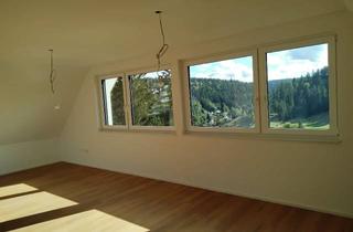 Wohnung mieten in 72250 Freudenstadt, Sonnige, ruhige DG-Wohnung mit traumhaftem Ausblick und Loggia, Erstbezug, zentrumsnah