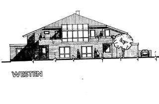 Wohnung mieten in 49324 Melle, Neuwertige 3 ZKB/Gäste-WC/HWR Erdgeschosswohnung mit überdachte Terrasse in Melle