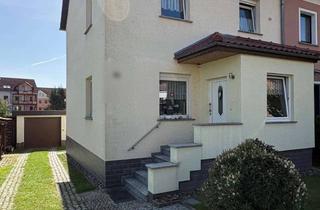 Doppelhaushälfte kaufen in 07629 Hermsdorf, Gepflegte Doppelhaushälfte in Hermsdorf-sofort einziehen und wohlfühlen, mit großem Garten & Garage