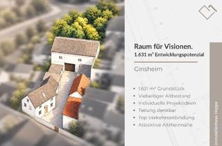 Grundstück zu kaufen in 65462 Ginsheim-Gustavsburg, Abrissgrundstück im Herzen von Ginsheim