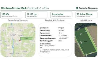 Gewerbeimmobilie kaufen in 86932 Pürgen, Ökopunkte aus Gemarkung Stoffen Naturraum D65