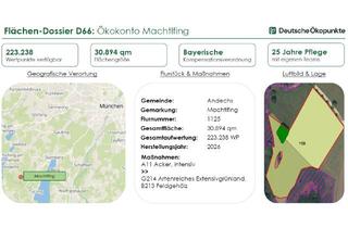 Gewerbeimmobilie kaufen in 82346 Andechs, Ökopunkte aus Gemarkung Machtlfing Naturraum D66