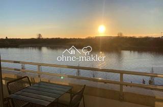 Penthouse kaufen in 28217 Bremen, neuwertiges Luxus-Penthouse mit exklusiver Ausstattung und traumhaften Weserblick in erster Reihe