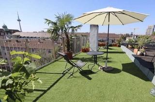 Wohnung mieten in 68167 Neckarstadt, Sanierte Altbauwohnung Mannheim Neckarstadt-Ost mit großer Dachterrasse