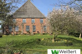 Haus kaufen in 25576 Brokdorf, Resthof mit Charakter nahe der Elbe – 281 m² Wohnfläche auf 4.760 m² Grundstück