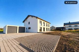 Haus mieten in 84329 Wurmannsquick, Moderne Doppelhaushälfte mit Terrasse, Garten und Garage in Ortsrandlage