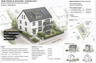 Grundstück zu kaufen in Obere Straße 28, 72766 Reutlingen, Attraktives Grundstück - Perfektes Baupotenzial für Projektentwickler und private Baugemeinschaften