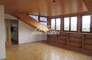 Wohnung mieten in 71717 Beilstein, Beilstein, 3 Zimmer DG-Wohnung in bester Aussichtslage