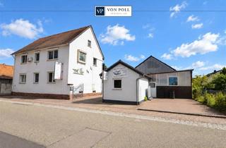 Haus kaufen in 76889 Barbelroth, Gepflegtes Zweifamilienhaus mit Nebengebäude (Kfz-Werkstatt) und kleinem Gartenbereich