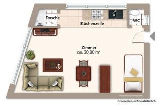 M&ouml;bliertes modernes 35 m&sup2; Apartment &ndash; frisch renoviert - vor den Toren W&uuml;rzburgs! in Zellingen