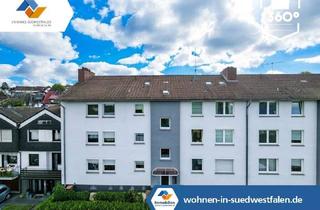 Wohnung kaufen in 57462 Olpe, VR IMMO: Modernisierte Eigentumswohnung in stadtnaher Lage von Olpe - Weitblick inklusive!
