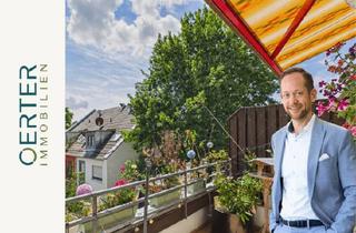 Wohnung kaufen in 90455 Weiherhaus, 2 Zimmer, Süd-Loggia und gefragte Lage – Dachgeschosswohnung in Nürnberg-Weiherhaus