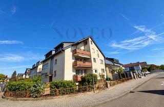 Wohnung kaufen in 64546 Mörfelden-Walldorf, Gemütlichkeit trifft Freiraum – Dachgeschosswohnung mit überdachtem Balkon