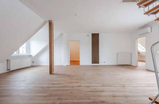 Wohnung mieten in Bogenstraße 17, 64579 Gernsheim, Frisch saniertes Raumwunder mit Balkon, EBK und 2 weiteren Dachbodenzimmern