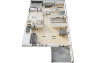 Wohnung mieten in 69123 Pfaffengrund, Neubau Eppelheim Zentral, 4-Zi. [ID: 2-W3]