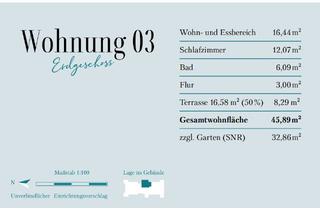 Wohnung mieten in Leipziger Straße 107, 04442 Zwenkau, Modernes Wohnen: 1-Zimmer-Apartment mit Garten in Zwenkau