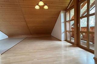 Wohnung mieten in 82544 Egling, Zweizimmer-Dachgeschosswohnung mit Bergblick zu vermieten