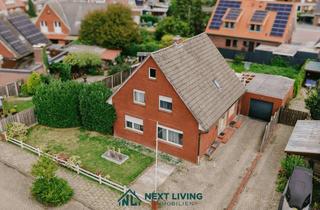 Haus kaufen in 49828 Lage, Viel Platz für Gartenliebhaber: 4-Zimmer-Haus mit Naturstein-Terrasse, Steinofen & Garage