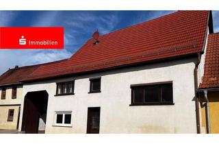 Einfamilienhaus kaufen in 99192 Apfelstädt, Modernisierungsbedürftiges Einfamilienhaus mit Garten, Nebengelass und Garage