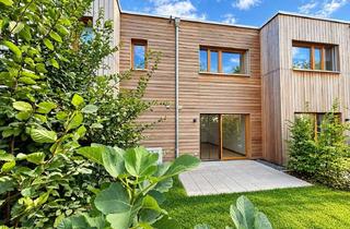 Haus mieten in 61206 Wöllstadt, NATÜRLICH WOHNEN – Modernes Holzhaus mit Garten & Süd-Dachloggia