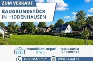 Grundstück zu kaufen in 32120 Hiddenhausen, Weniger Fläche, mehr Freiheit – Grundstück für clevere Bauherren