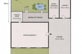Haus mieten in 32105 Bad Salzuflen, Doppelhaushälfte mit Garten, Garage und großer Einfahrt in Bad Salzuflen (Obernberg) zu vermieten
