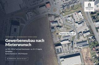 Gewerbeimmobilie mieten in Kamen Karree 21, 59174 Kamen, Gewerbeneubau nach Mieterwunsch – ca. 500–550 m² – Nähe A1/A2