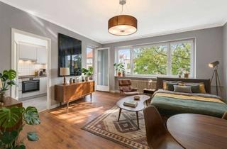 Wohnung kaufen in 12103 Tempelhof, Bezugsfreies 1-Zi.-Apartment direkt am Klarensee & Alter Park mit Sonnenbalkon und Aufzug!