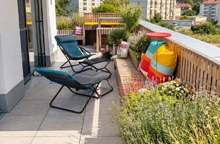 Wohnung kaufen in 96050 Bamberg, Über den Dächern der Wunderburg: Maisonette mit 73m² Dachterrasse