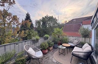 Penthouse mieten in Grüner Weg 27, 50859 Weiden, Lichtdurchflutetes 2-Zimmer-Penthouse mit Loftcharakter, zwei Dachterrassen (Süd)
