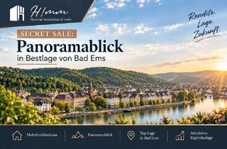 Mehrfamilienhaus kaufen in 56130 Bad Ems, SECRET SALE: Mehrfamilienhaus mit Panoramablick in Bestlage von Bad Ems!