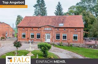 Haus kaufen in 19230 Bobzin, +++ Wo Landleben-Träume wahr werden: Historisches Paradies mit Scheune, Sauna & Parkgrundstück +++