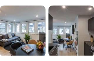 Immobilie mieten in Friedrichstraße Friedrichstraße, 88045 Friedrichshafen, Stilvoll möbliertes 2-Zimmer-Apartment – Wohnen auf Zeit im Herzen von Friedrichshafen