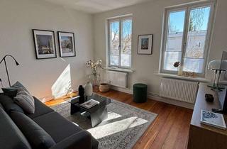 Immobilie mieten in 23566 St. Gertrud, Möblierte neu sanierte 2- Zi. Altbau gegenüber der Wakenitz/St. Gertrud