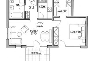Wohnung kaufen in 88677 Markdorf, Helle & gemütliche 2-Zimmer-Terrassenwohnung in gefragter Sonnenhang-Lage von Markdorf