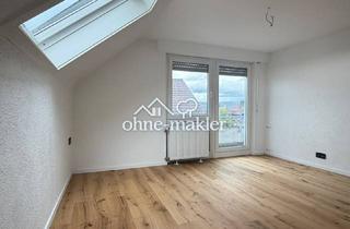 Wohnung kaufen in 73614 Schorndorf, Frisch renovierte 3-Zimmer-Dachgeschosswohnung mit Parkett & Balkon in zentraler Lage von Schorndorf