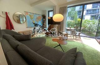 Wohnung kaufen in Alt-Treptow, 12435 Berlin, Studio Alt Treptow mit Terrasse, hochw. möbliert, Berlin Triangle Kreuzberg Neukölln Alt Treptow